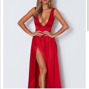 White Fox Time Is Up Maxi Dress